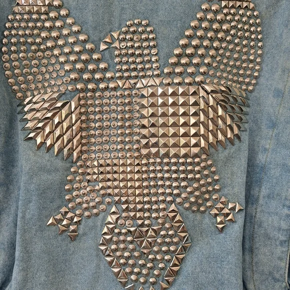 Studded Denim Jacket - Picture 3 of 14